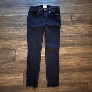 L’AGENCE Dark Blue High-Waisted Skinny Jeans Sz 26